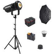 Resim Gdx LV-700C-II Bi Color Led Video Işığı Full Set - 140 CM Softbox 