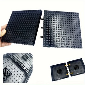 Resim 1 adet Taban Plakası Yapı Bloğu Taban Plakası Birleştirme Tuğla DIY Kombinasyonu MOC 16x16 Delik Bağlantı Modülü Uyumlu Aksesuarlar Çocuk Oyuncakları 