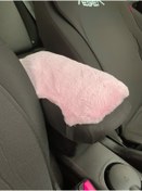 Resim BORATİC Yumuşak Peluş Kol Dayama Kolçak Minderi Pudra Pembe 