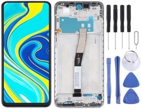Resim Xiaomi Redmi ile Uyumlu Note 9 Pro Lcd Ekran Dokunmatik Full Çıtalı Beyaz 