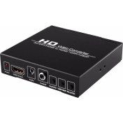 Resim Scart HDMI HDMI Dönüştürücü Tam Hd 1080 P Dijital Yüksek Çözünürlüklü Video Konverter Ab / Abd Güç Fiş Adaptörü Hdtv Hd | HDMI Kabloları 