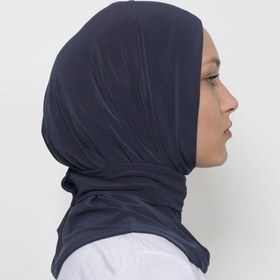 Resim Altobeh Çıtçıtlı Hazır Eşarp Hijap Füme 