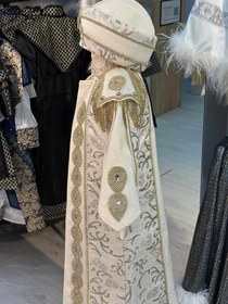 Resim Maya Vintage Damla Gold Şehzade Sünnet Kıyafeti 