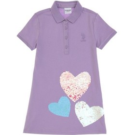 Resim U.s. Polo Assn. Kız Çocuk Elbise 2136326 Lila 