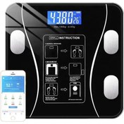 Resim SİLVERROOM Bluetooth Bağlantılı Sporcu Terazi Tartı Değerlerinizi Telefon Üzerinden Kontrol Edin Kişisel Baskül 