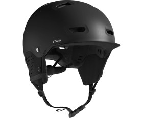 Resim Btwin 500 Siyah Şehir Bisikleti Kaskı 