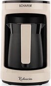 Resim Schäfer Kahvecim Otomatik Türk Kahve Makinesi-Krem 
