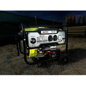 Resim Genpower GBG 40 Model 4 kVA Benzinli İpli Monofaze Portatif Jeneratör Güç 3,2 kVA 