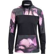 Resim Roxy Kadın Sweatshirt Winter Valley Siyah/Mor 