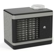 Resim Nemlendirici Masaüstü Fan Taşınabilir Klima Fan Mini Fan Plus Su Soğutucu 0822 Gri 