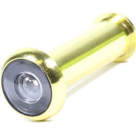 Resim Guadro Armatür KAPI DÜRBÜNÜ ÇELİK AHŞAP NET GÖRÜNTÜ 50-75mm AYARLI GOLD 