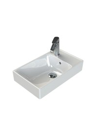 Resim Turkuaz Seramik Cerastyle Sharp Mini 50 x 30 CM Lavabo 