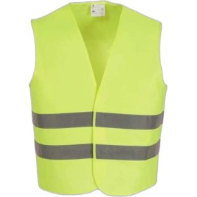 Resim Kant Reflektörlü Ikaz Yeleği Fosfor Sarı 