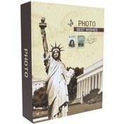 Resim Rabsev Fotoğraf Albümü 10x15cm 200 Fotoğraf Kapasiteli Özgürlük Anıtı Desenli Anı Albümü 