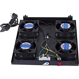 Resim Ulusal 4'lü Analog Termostatlı Fan 