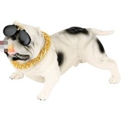 Resim İç Aksesuar Köpek -Beyaz / Icse12 