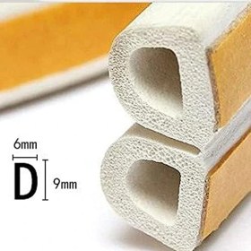 Resim Kapı Pencere Fitili Soğuk Izolasyon Bandı Beyaz 2x3=6 mt 