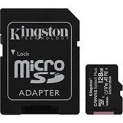 Resim Kıngston 128GB CLASS10 Uhs-I Sdxc Canvas Select Plus Microsd Hafıza 