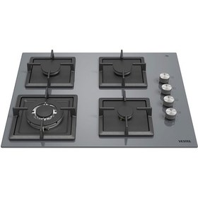 Resim Vestel AO-6510419 G DG DWK 65 CM 4 Gözü Gazlı 1 Gözü Wok'lu Ankastre Ocak 