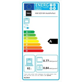 Resim Teka Hak 629 Wh Autoperfect Turbo Buhar Destekli Beyaz Ankastre Fırın 