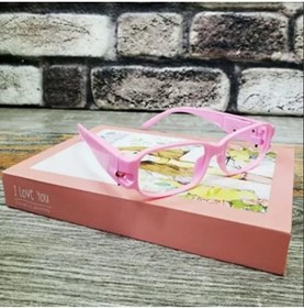 Resim Vi Caro (2 Led Işıklı) Camsız Kitap Okuma Gözlüğü Pembe 1 Adet 