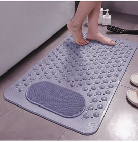 Resim Vantuzlu Banyo Ve Duş Kaydırmazı ,duşa Kabin Küvet İçi Vantuzlu B Antrasit 