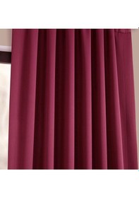 Resim Evdepo Home Blackout Karartma Fon Perde Vişne 