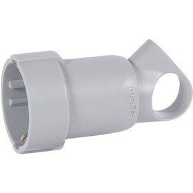 Resim Legrand Dişi fiş - plastik gri 2P+T 16 A - 050325 