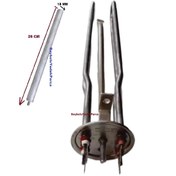 Resim FullYedek Arçelik T 7365 E Bs Rezistans Ve Anot Çubuk Dahil Termosifon Rezistansı 