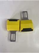 Resim Emniyet Kemeri Yükseltme Tokası Yükseltici Adaptör SARI 2 ADET 