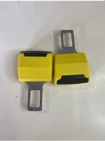 Resim Emniyet Kemeri Yükseltme Tokası Yükseltici Adaptör SARI 2 ADET 