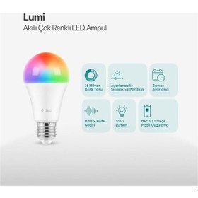 Resim 2aa01 Lumi Çok Renkli Led Wi-fi Akıllı Ampul Diğer 