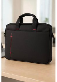 Resim Laptop Be Notbook Çantası 15.6 İnç Su Geçirmez, Şık Ve Hafif Ofis & Günlük Kullanım Siyah 