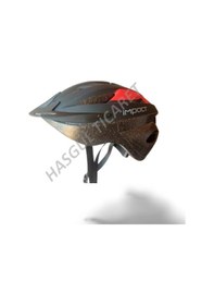 Resim Hsgl Bisiklet Kask Vernıon Siyah Kırmızı Flaşörlü Beden L 57-62 B 