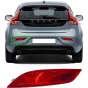 Resim Depo Volvo V40 Arka Tampon Reflektör Sis Farı Stop 2013 2019 Sol 