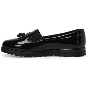 Resim Polaris 165023.rz3pr Siyah Kadın Loafer 000000000101453944 Siyah 