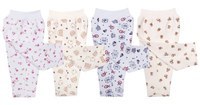 Resim Sevi Bebe Ayaksız Alt Pijama - Beyaz 6 Ay 