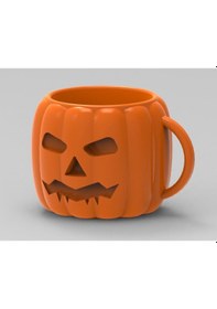 Resim Opencart Cadılar Bayramı Balkabağı Kupa Sadece Plastik Aparattır 