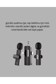 Resim pazarella Tak ve Kullan Mikrofon Gürültü Engelleyici 