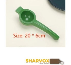 Resim Sharvox Limon Sıkacağı – Narenciye ve Portakal Sıkma Aparatı | Pratik El Tipi Sitrus Presi 