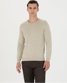 Resim Pierre Cardin Erkek Kum Melanj Triko Kazak 50270179-vr123 Kum Melanj 