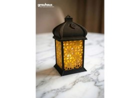 Resim Özbience Islami Desenli Dekoratif Ramazan Feneri, Şık Masa ve Ev Dekoru 