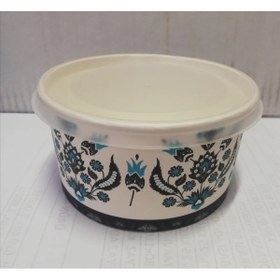 Resim METROSAN 14 Oz Kapaklı Karton Aşure Kasesi – 500 Adet (Koli) 