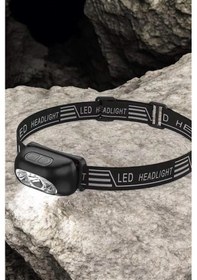 Resim Bfs Kamp Lambası Led Işık Kafa Lambası Balıkçı Lambası Ayarlanabilir Çok Renkli 