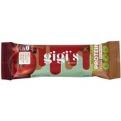 Resim GİGİ'S Elmalı Tarçınlı Kolajenli Yüksek Protein Bar 
