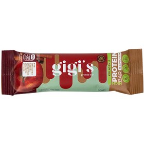 Resim GİGİ'S Elmalı Tarçınlı Kolajenli Yüksek Protein Bar 