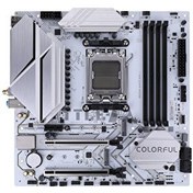 Resim Colorful Battle AX B650M - White WiFi V15 DDR5 7600 MHz mATX Gaming Anakart 