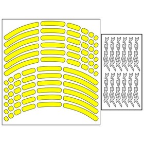 Resim Yamaha Florasan Sarı I Xmax Jant Şeridi 