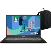 Resim Msi Modern 15 B12MO-605TR I5 1235U 8gb 512GB SSD 15.6" Windows 11 Taşınabilir Bilgisayar - Webzone Çanta Wz1 
