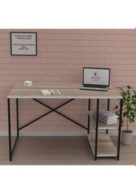 Resim Kenzlife Ofis Masası Natsuki 075 110 80 Crdsyh Bilgisayar Çalışma Büro Beyaz 